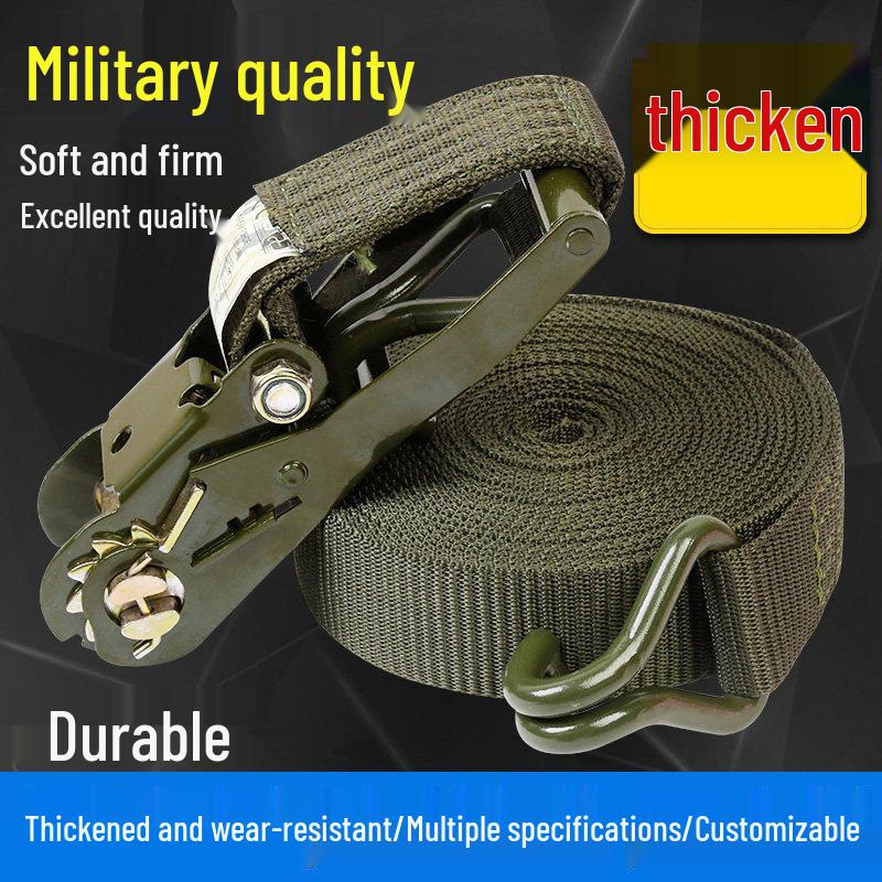 Heavy Duty Truck Cargo Tie-Down Ratchet Straps