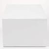 MUJI Recycled Polypropylene Small Item Storage White 37cm W x 26cm D x 84799662 Case, Wide, Large, Gray, Approx. 17.5cm H,