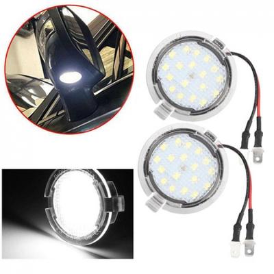 Car 2X Rear LED Side Light View Mirror Fit Ford Puddle Bright F150 Linco