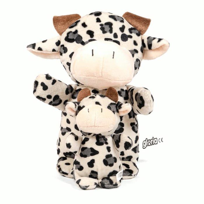Peluche Olfactive - LolitosPets - Vache Marvel - Jouet Sonore - 20cm - Bleu