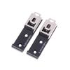 35mm DIN Rail Clamp U Shaped DIN Rail Fasten Clip Durable DIN Rail Holder  For Relay Mounting