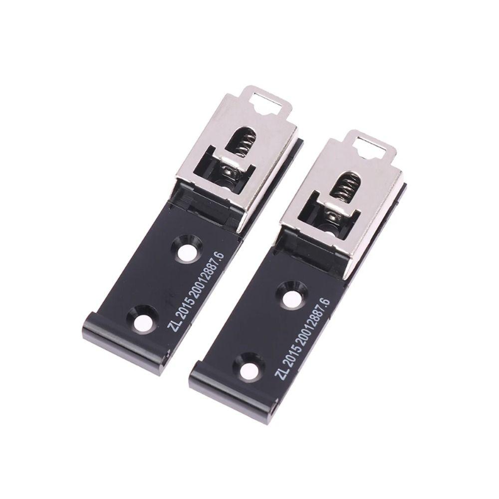 35mm DIN Rail Clamp U Shaped DIN Rail Fasten Clip Durable DIN Rail Holder For Relay Mounting