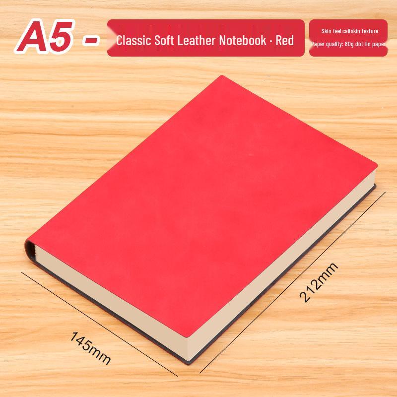 Enhanced A5 Custom Buckle Soft-Cover Business Notebook with Logo Print