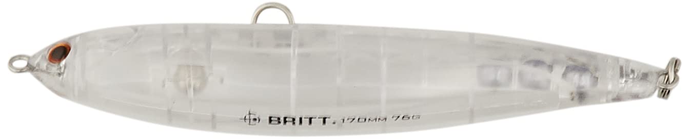 

TackleHouse Pencil Bait Contact Bullitt 170mm 76g Clear CBP170 Lure #22