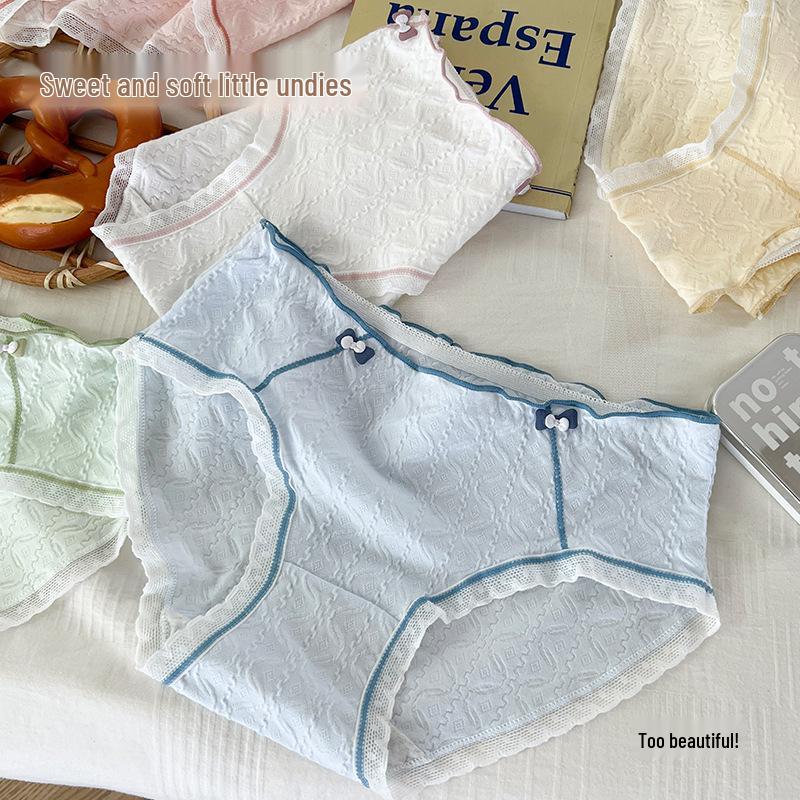 Women's Seamless Cotton Underwear: Soft, Breathable, Comfortable, Fashionable, Sweet, Sexy Triangle Design