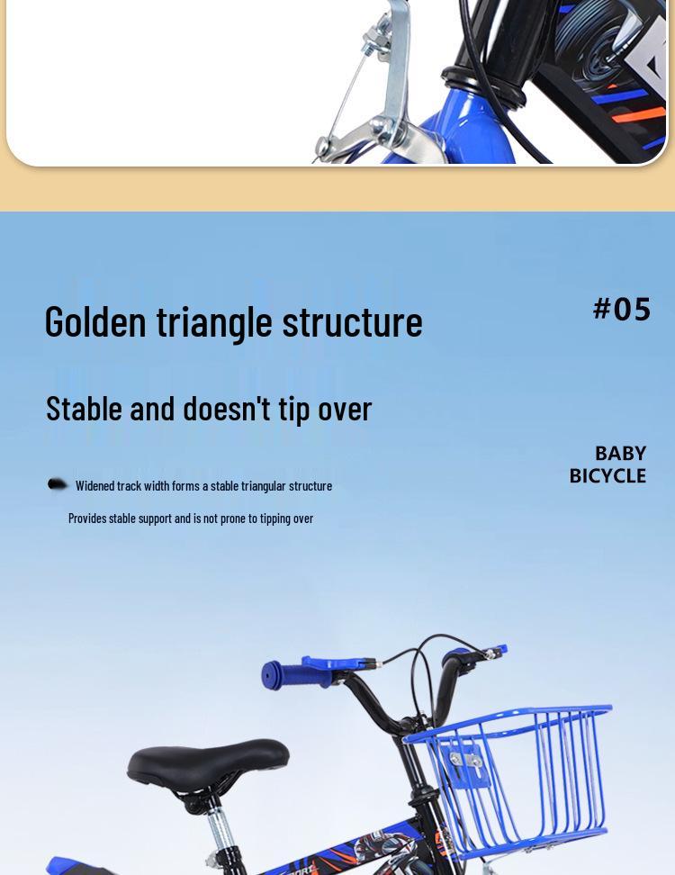 Children's Bicycle for Ages 3-9, Boys & Girls, Available in 12-18 Inch Sizes