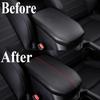 For Toyota RAV4 -2025 Car Central Armrest Box Cover Microfiber Leather Black Armrest Box Sleeve Case Interior Accessory
