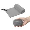 4Monseuteo Microfiber Towel Xs Gray