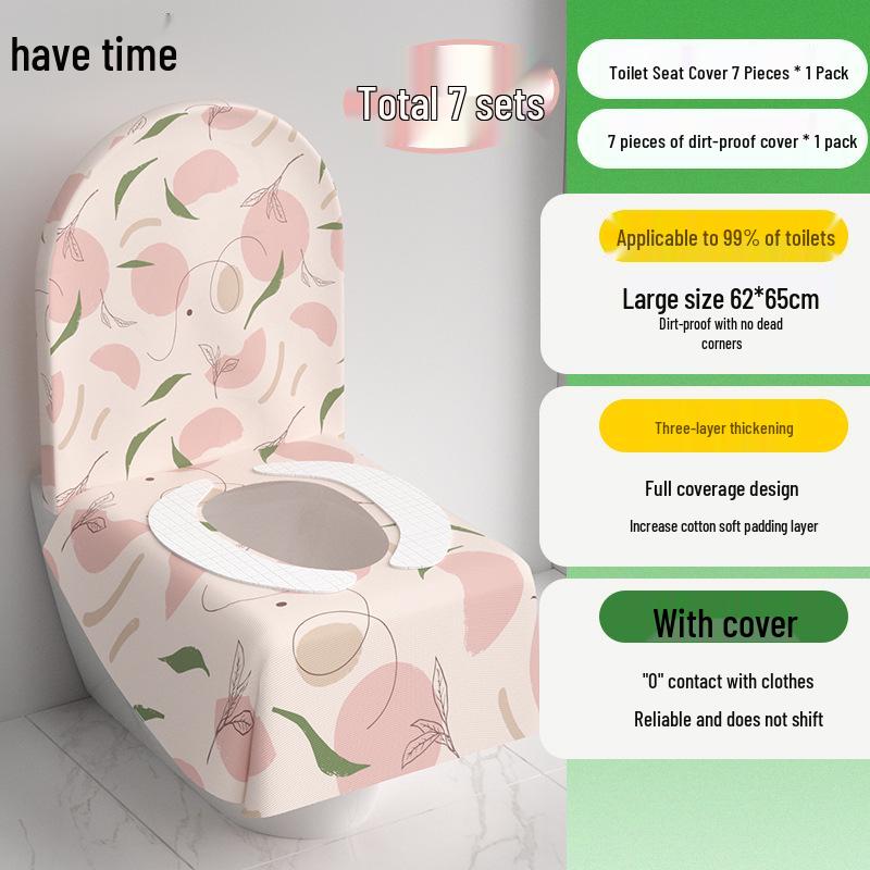10-Pack Portable Non-Woven Disposable Travel Toilet Seat Covers