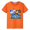 Tricou New Game Blox Fruits 100% bumbac pentru copii băiat 10 ani tricouri anime Topuri scurte tricou mândrie y2k haine pentru copii dintr-o singură bucată fete
