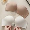Damen-Trägerloser Magnet-Push-Up-BH: Rutschfestes, gepolstertes, unsichtbares Bandeau für einen schönen Rücken und ein betontes Dekolleté