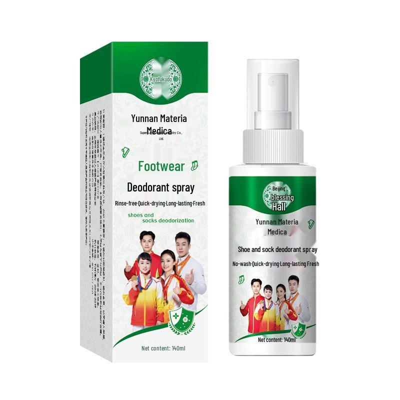 Kyoto Herbal Antiperspirant Foot Deodorizing Spray & Cream