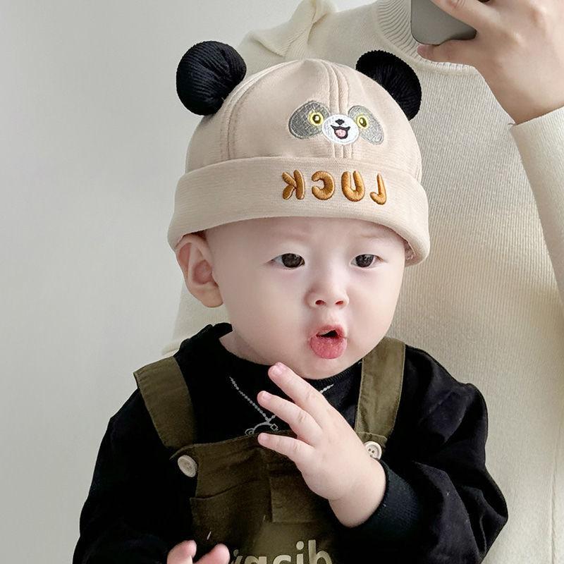 Baby Panda Cartoon Sun Hat For Girls And Boys With Breathable Fabric For 4-24 Months