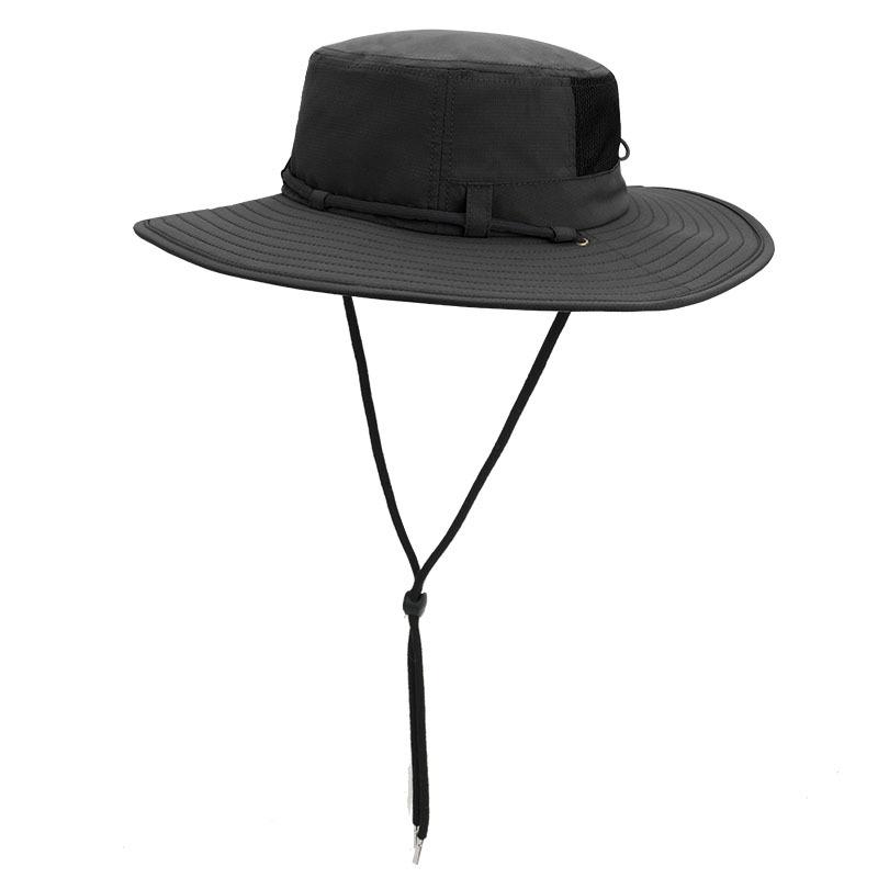 Hat Print Embroidery Bucket Hat Outdoor Summer Quick Drying Breathable Sun Protection Hat
