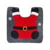 Christmas Gnome Toilet for Seat Cover Rug Set Home Bathroom Toilet Decor