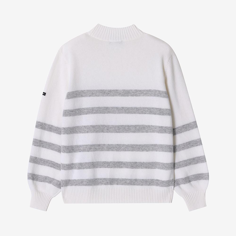 SAINT JAMES Lugano - Blanc Dhiver/Gris Asjf2534313-0Lj