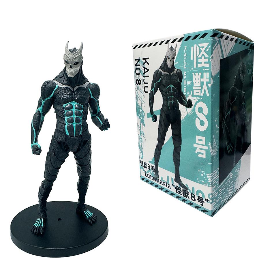 In Stock 1-4PCS Amine Kaiju No. 8 Figure Kafka Hibino Mina Ashiro Skeleton Creative PVC Model Toys Kids Action Statue Doll Gifts