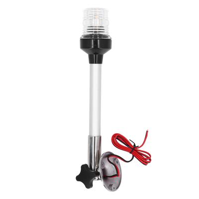 12in 12?24VDC LED Fold Down Boat Stern Light 2NM Visibility IP66 Water Resistance Navigation Anchor