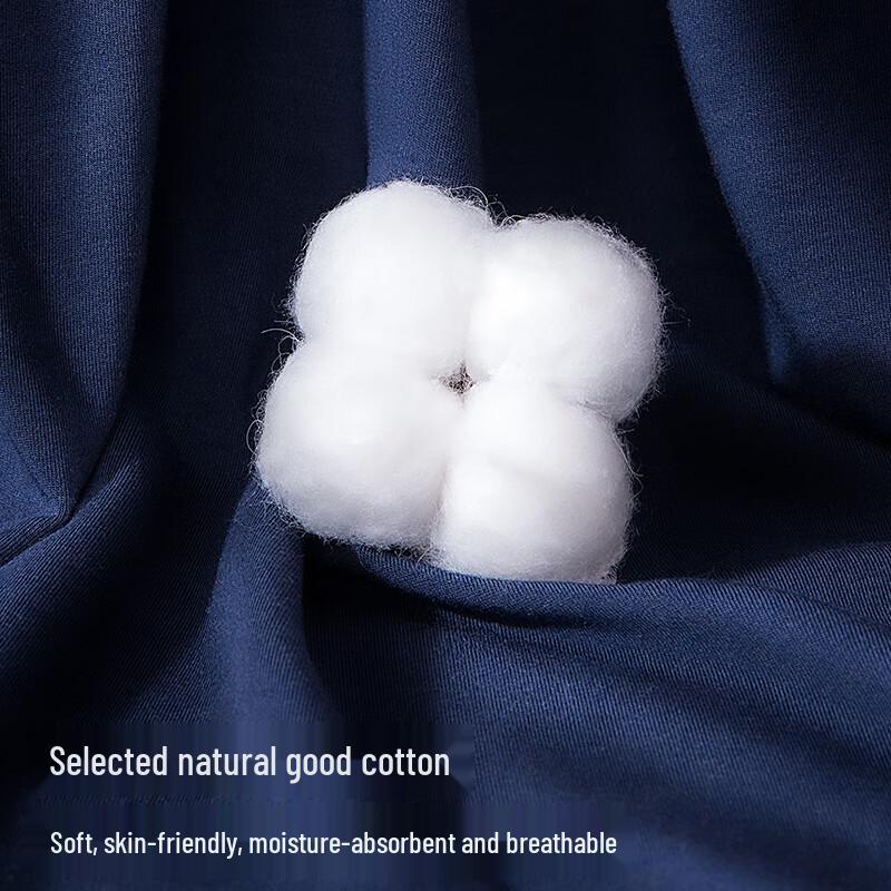 Goldlion Men's 7A Antibacterial Cotton Blend Boxer Briefs (3-Pack)