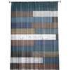 Wood Grain Color Sheer Curtains Tulle for Living Room Bedroom Kitchen Voile Drapes Home Decoration Window Treatment