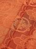 Fall Tablecloth Rectangle , Autumn Flower Jacquard Table Cloth, Lace Fabric Table Covers for Harvest Parties, and Thanksgiving