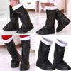 Santa Boots Christmas Footwear for Kids Adults Christmas Carnival Party Cosplay