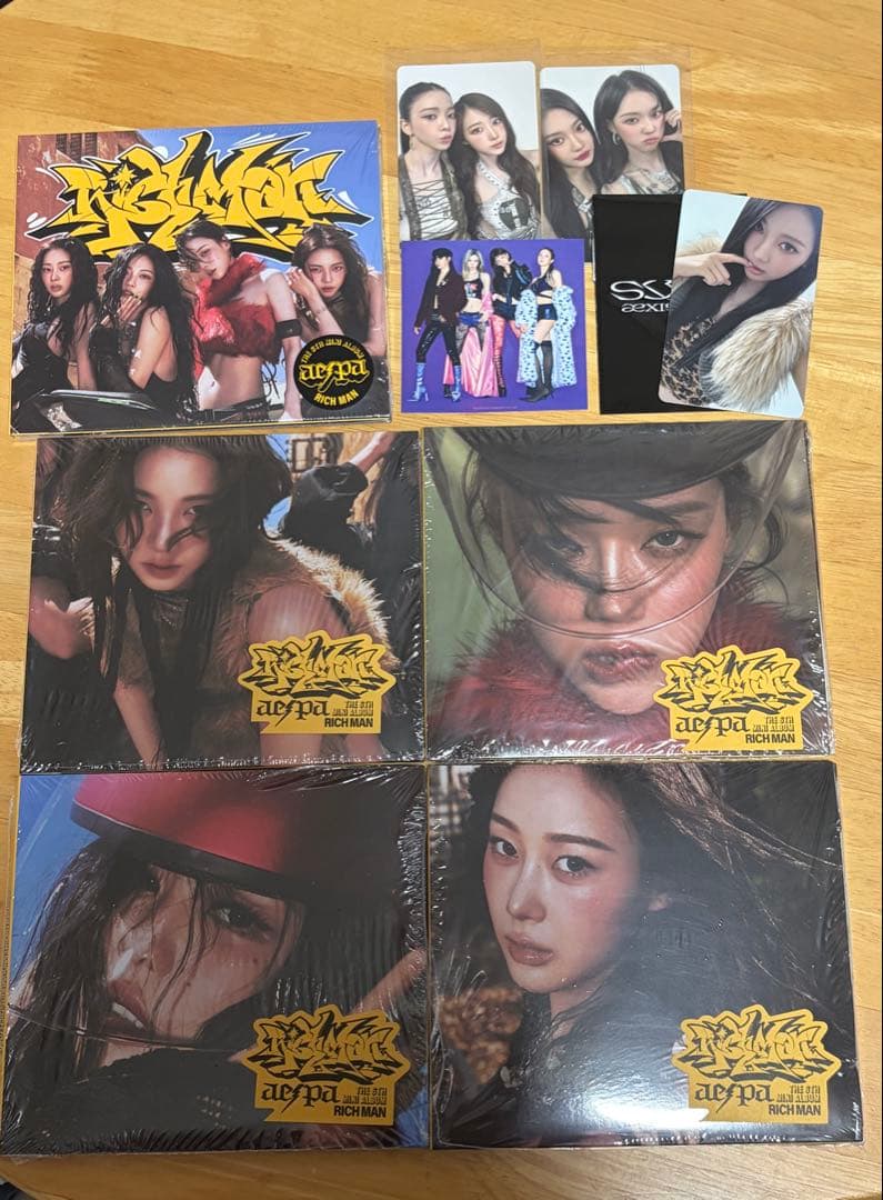 

[USED] aespa Richman CD + Trading Card