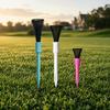 3pcs Textured Collar Step Tee Set ABS Golf Tees Flexible Golf Tee Set  Driving Range