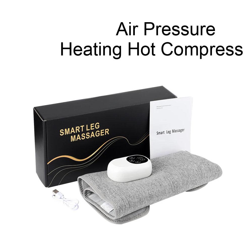 

Электрический массажер для голеней ног, 4 режима, давление воздуха, вибрация воздушной подушки, 3 уровня нагрева, расслабление мышц рук и ног, снятие усталости, подзарядка