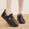25 Years Old Summer New Old Beijing Cloth Shoes Women's Mesh Shoes Non-slip Soft Sole Breathable One Pedal Middle-aged and Elderly Mother Shoes