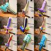 Plush Minecraft Sword Toy Cartoon Stuffed Doll Game Peripheral Decoration Gift