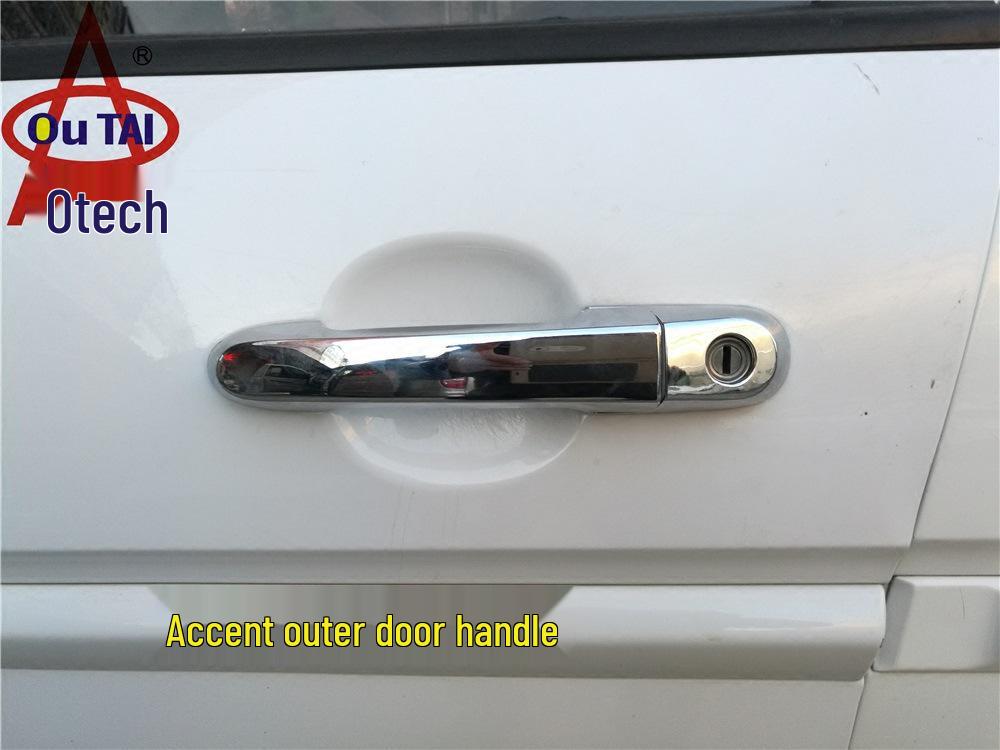 Outai Modern Accent Outer Door Handle & Protective Sticker for Old Accent Modification