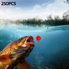 250 Count Fishing Beads for Dynamic Teasing And Floating Action