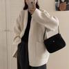 Korean version loose lazy wind knitted cardigan for women's autumn and winter thickened sweater jacket soft waxy warm thick