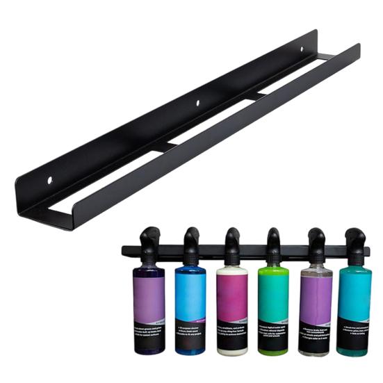 Trigger Spray Bottle Holder Wall Mounted Storage Rack for Garage Home Automotive Cleaning Supplies Organizer