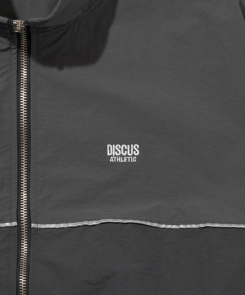 Discus Athletic Logo Track Jacket Charcoal