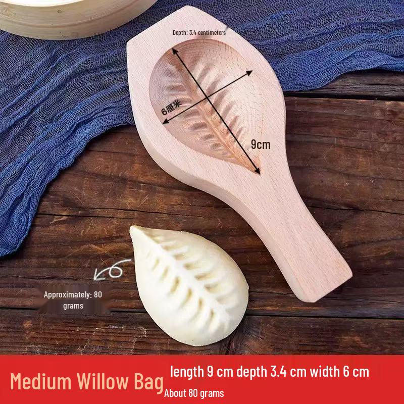 Большая деревянная форма для баоцзы и булочек для приготовления булочек ручной работы