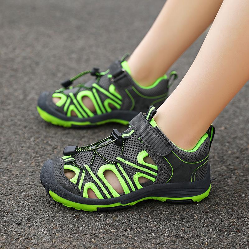 Baotou Sandals 2024: Non-Slip Soft Sole Outdoor Shoes for Boys