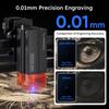 ATOMSTACK A20 PRO V2 20W Laser Engraving Machine, 0.08 × 0.10 Mm Laser Spot, 400 × 365 Mm Working Area, 400mm/s Speed, 0.01mm Precision Engraving