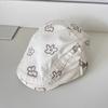Cartoon Flower Beret Sweet Y2k Painter Hat Personality Octagonal Hat  Spring Summer