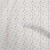 oneOone Cotton Flex Red Fabric Watercolor Floral Fabric For Sewing Printed Craft Fabric By The Yard 40 Inch