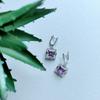 Silver Earrings with Natural Amethyst 9.4ct (2163206)