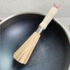 Natural Bamboo Brush Pot Brush Artifact Brush Bamboo Pot Brush Kitchen Brush Pot Brush Bowl Household Cleaning Brush Bamboo Broom