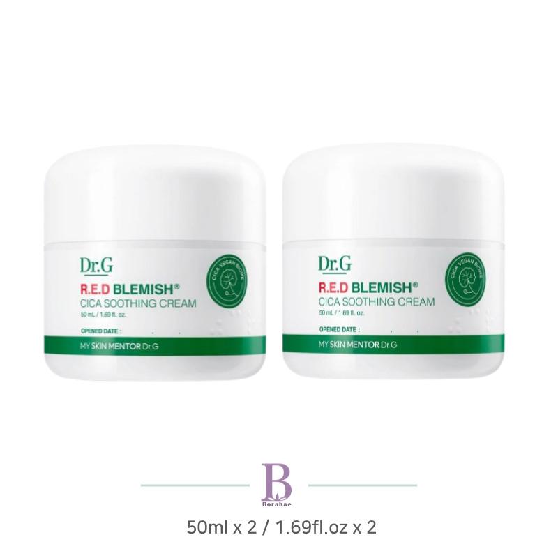 Dr.G Red Blemish Clear Soothing Cream Duo 50ml X 2