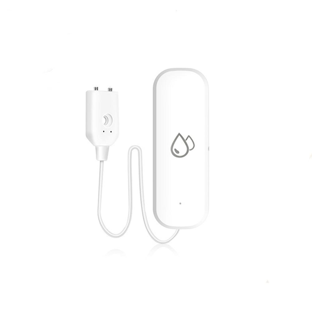 Tuya ZigBee Water Leakage Sensor Via Smart Life Leakage Sensor Linkage Alarm App Remote Monitoring Home Security Protection