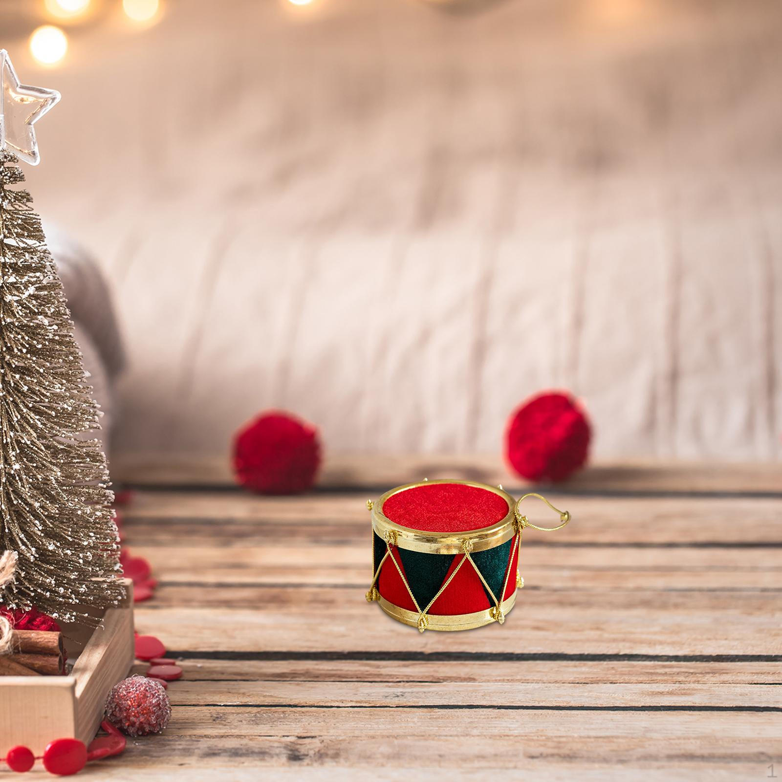 

Christmas Hanging Ornament with String Cute Lightweight Sweet Decoration Xmas Pendant for drum S