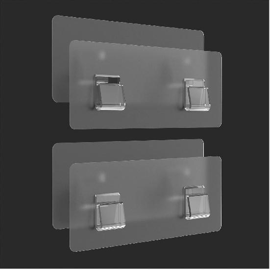 Shower Caddy Shelf Adhesive Replacement Stickers Pads For Bathroom Corner Organizer Basket, No Drilling For Kitchen Racks And Soap Holder 4pack For Corner Shower Caddy