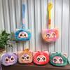 Ciondolo in Vinile Peluche Bambola Morbida Decorazione Borsa Portachiavi Colleziona Giocattoli Cartone Animato Bambola Carina Fascino da Appendere alla Borsa Regalo Sorpresa per Ragazza
