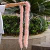 2M Turkey Marabou Feather Boa 11-50g for Scarf Clothing Christmas tree Decor Shawl Craft Costume Wedding Dress Plume Accessories