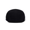 Spring Summer Men's British Vintage Newsboy Cap Embroidery Cotton Peaked Cap Beret